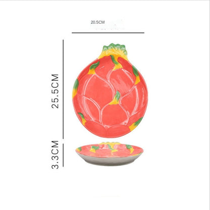 Fruit Shaped Ceramic Plates