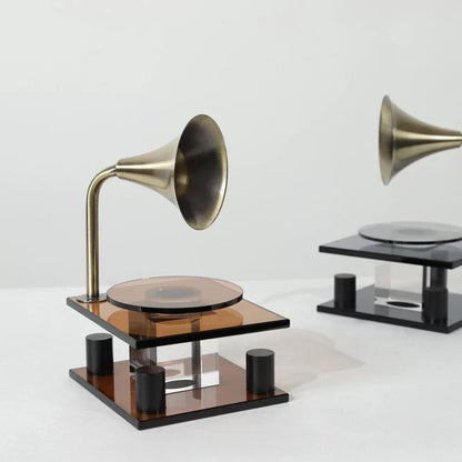 Decorative Jukebox Crystal Ornament Modern Desk Sculpture Home decor Music Music Box music lover gift resin sculpture home decor