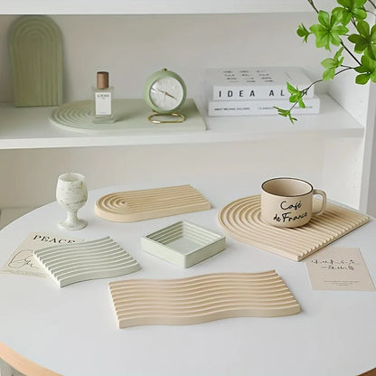 DIY Wellentablett-Silikonform