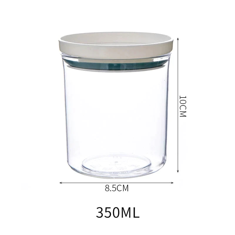 Sealed Round Food Canisters