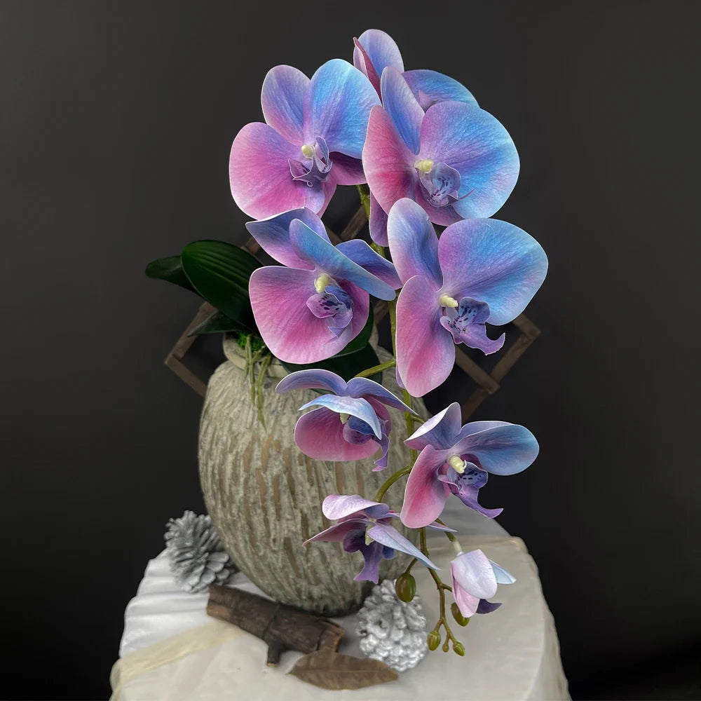 Fiori di orchidea colorati artificiali