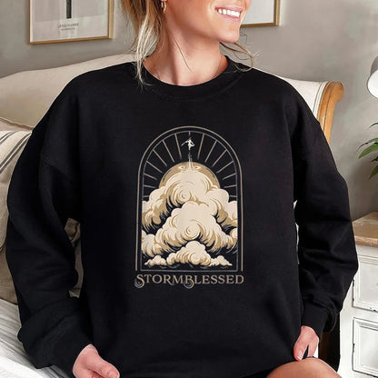 Sweat-shirt Stormblessed Cloudscape