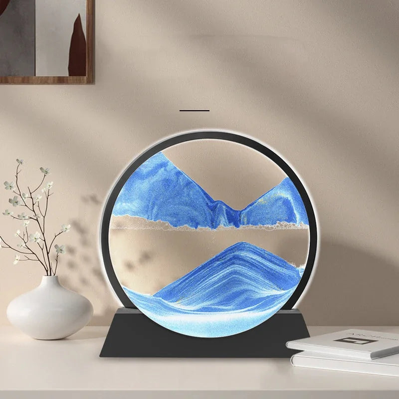 Moving Sand Table Lamp