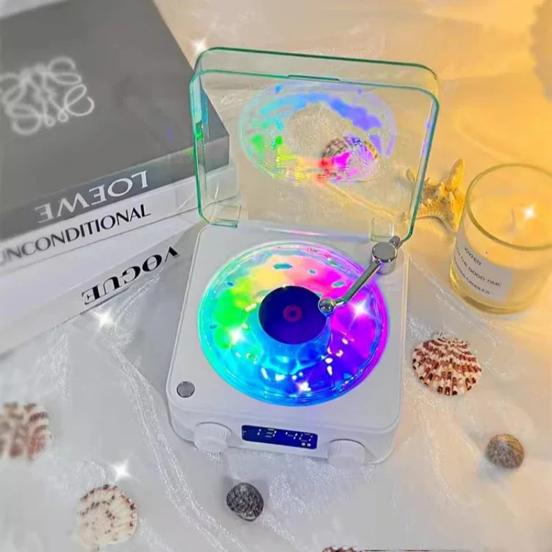 Lampe de projection audio à micro rétro