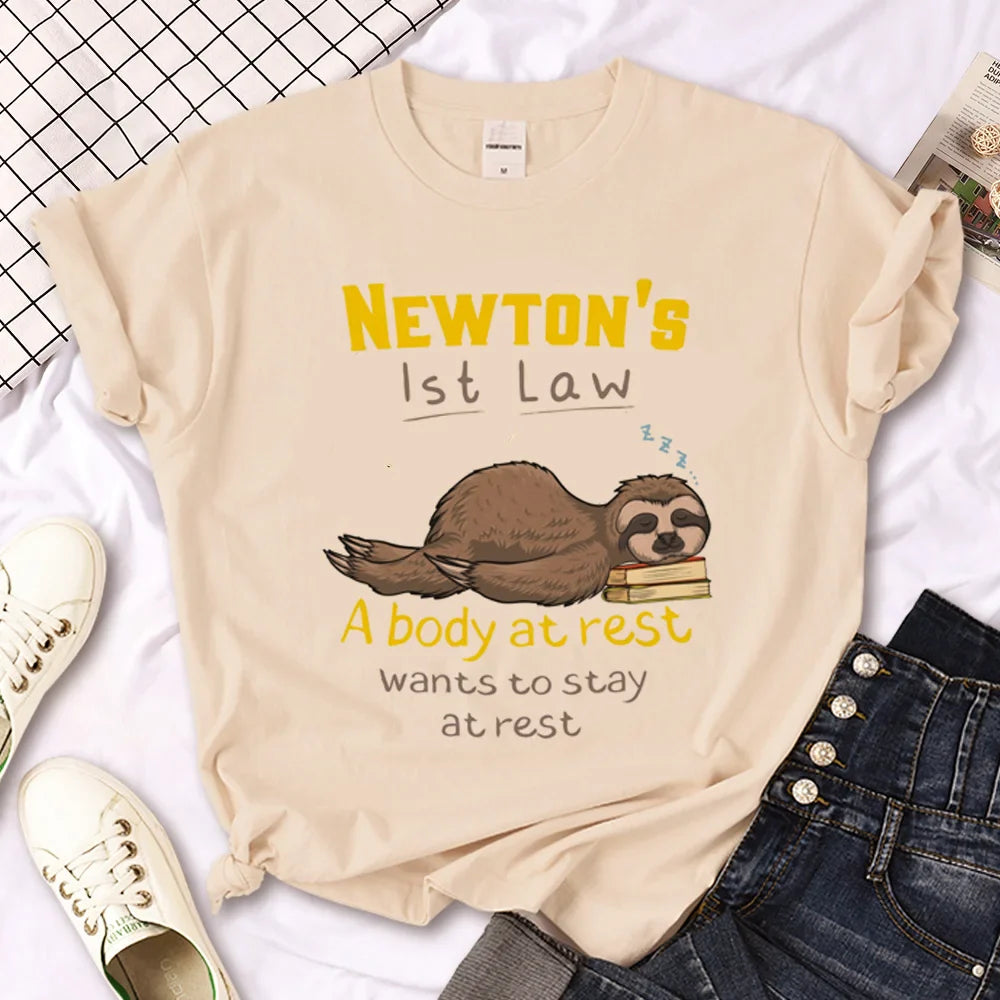 Mignon petit tee-shirt paresseux