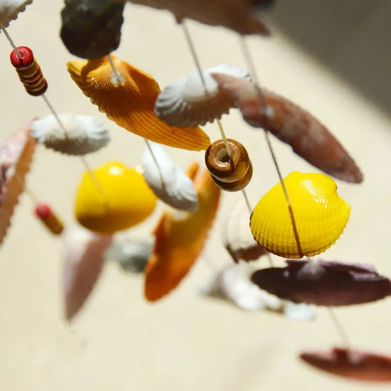 Natural Conch Shell Wind Chime