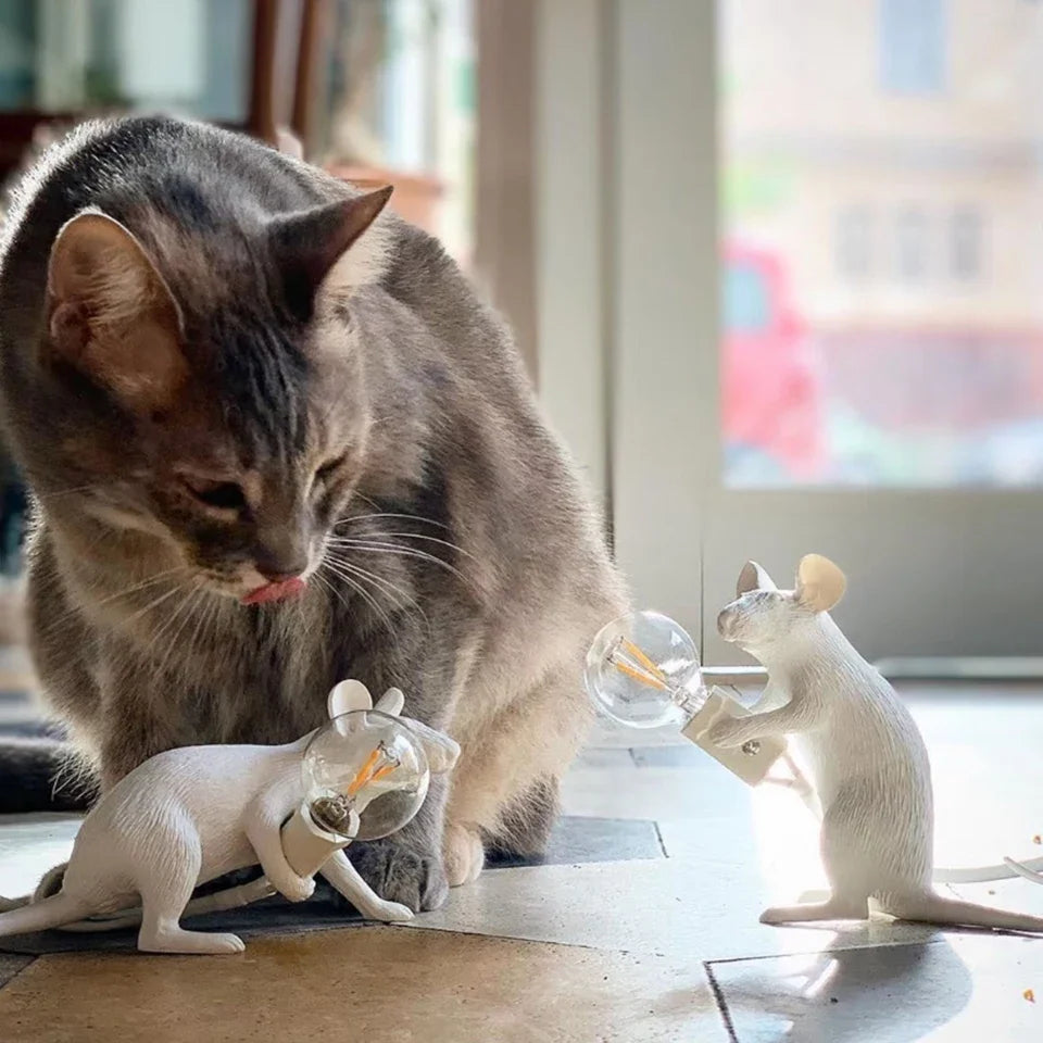 Lampe de table LED Nordic Mouse