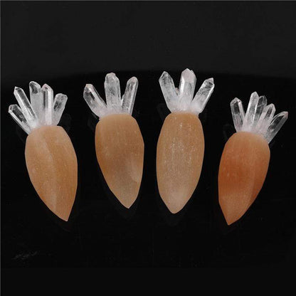 Selenite Carrot Crystal