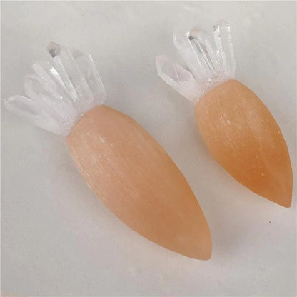 Selenite Carrot Crystal