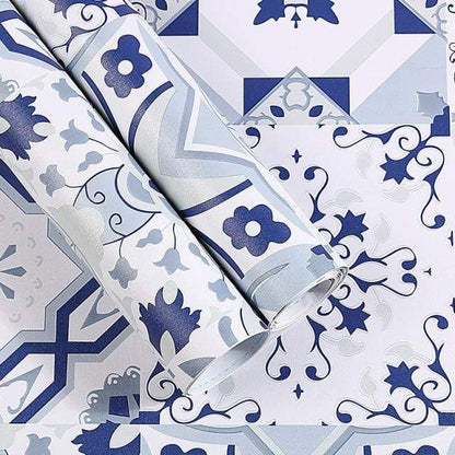 Self Adhesive Moroccan Tile Wallpaper Tiles