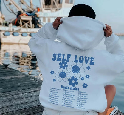 Self Love Basic Rules Hoodie