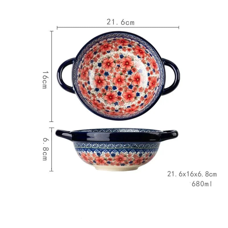 Cherry Blossom Ceramic Bowls