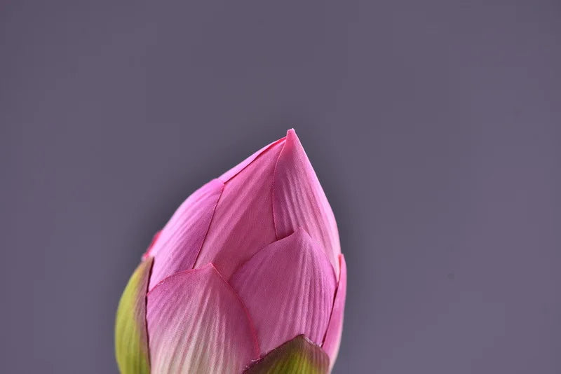 Fleur de bourgeon de lotus artificielle