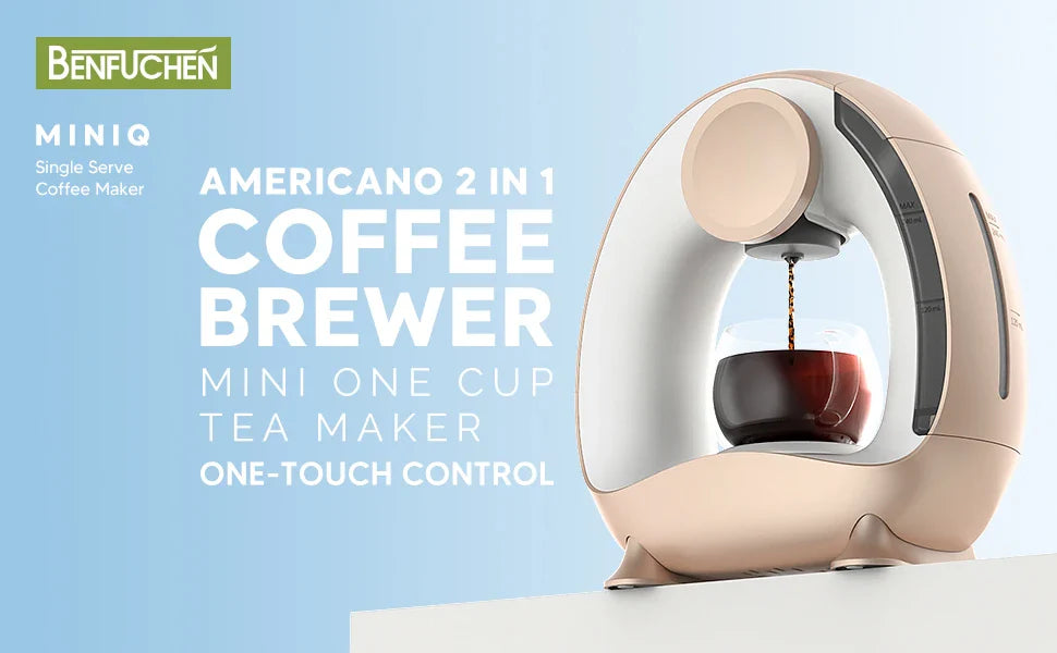 Mini Q 2-in-1 Single Serve Coffee Machine