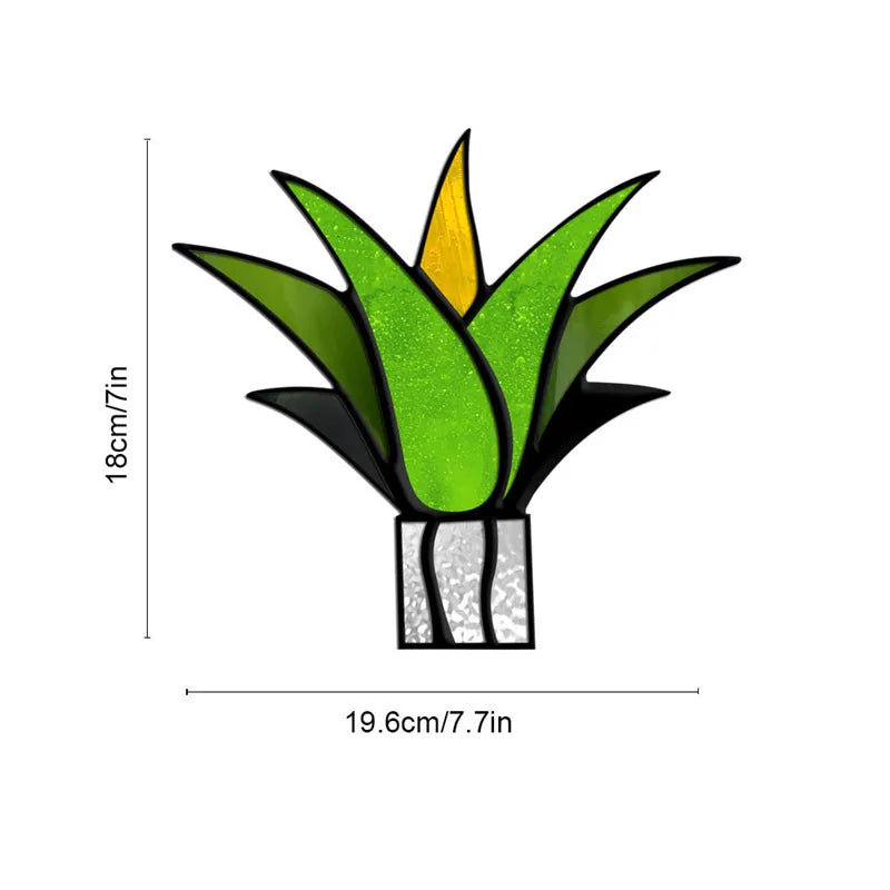 Atrapasueños de simulación de agave