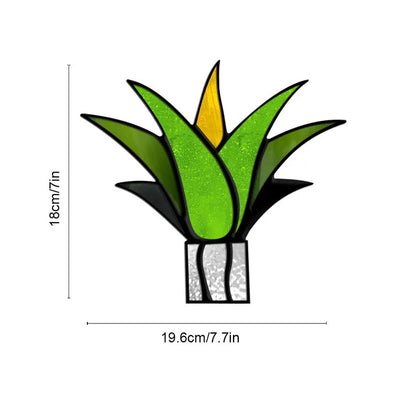 Atrapasueños de simulación de agave