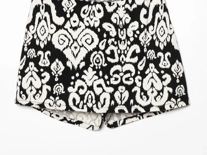 Monochique Ruffle Skort Shorts