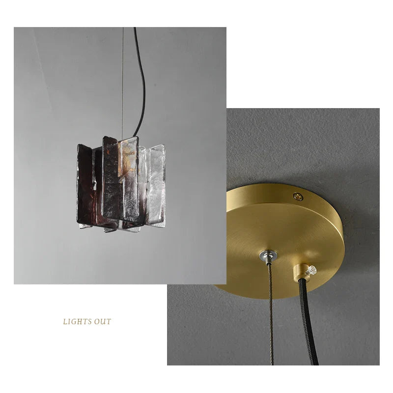 Modern Block Pendant Lamp