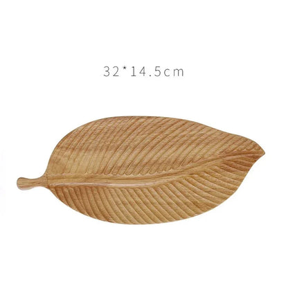 Leaf Shape Fruit Plate