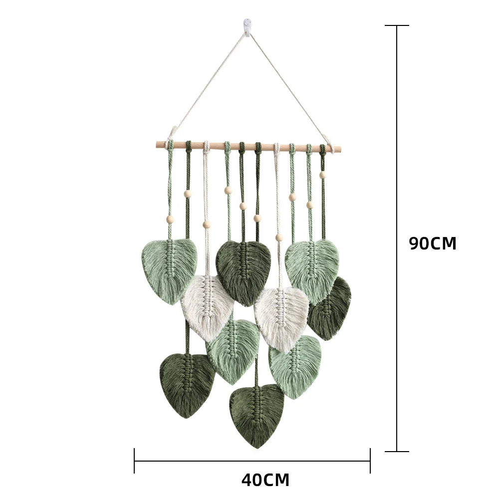 Leaf Macrame Wall Hanging