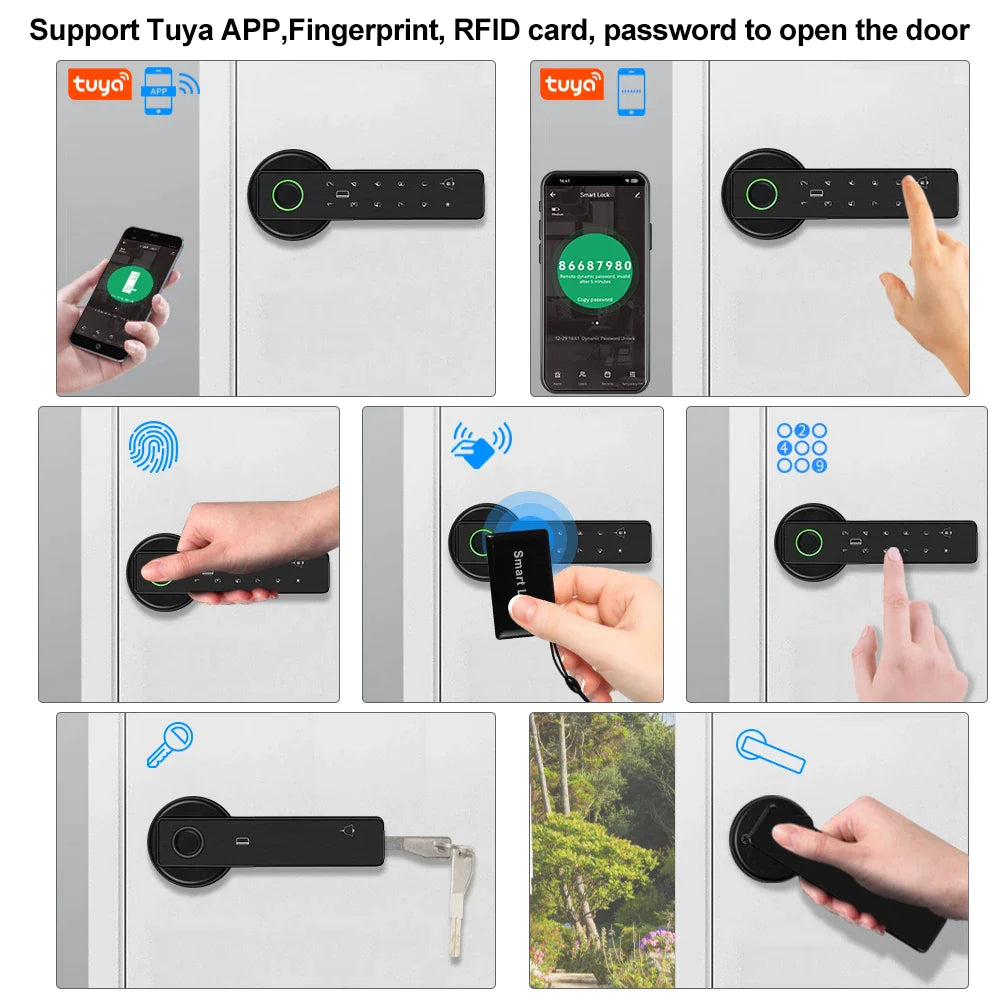 Smart Door Handle Lock