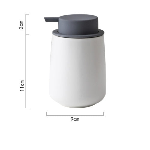 Trendy Ceramic Bath Soap Dispenser