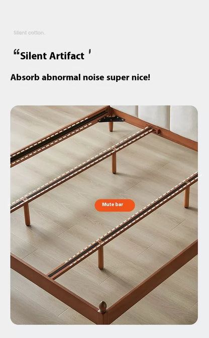 CrownRest™ Solid Wood Bed