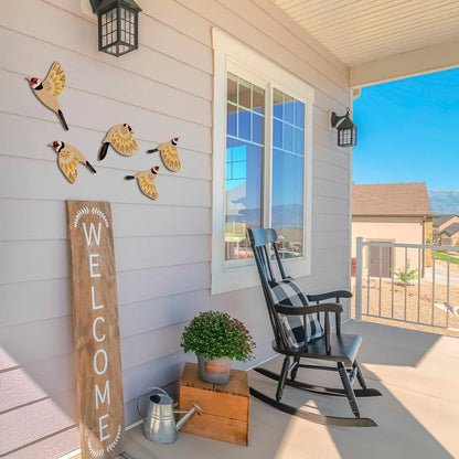 Spirit Birds of Harmony Wall Art (5pcs)