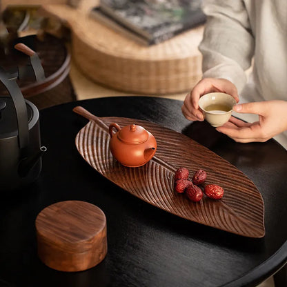 Leaf Shape Fruit Plate