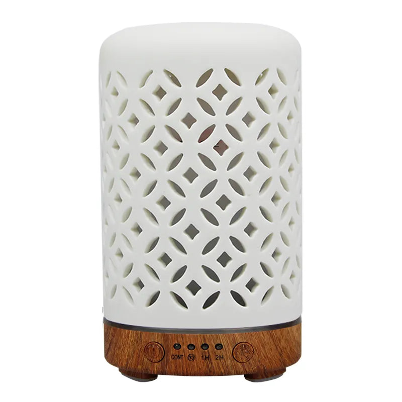 Ceramic Aroma Diffuser with LED Night Light