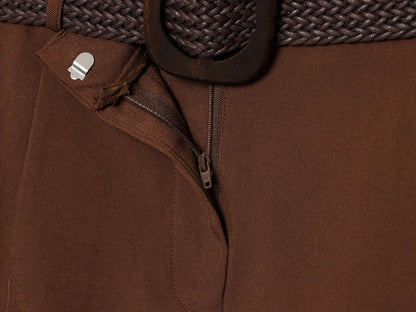 Ruvelle Belted Casual Shorts