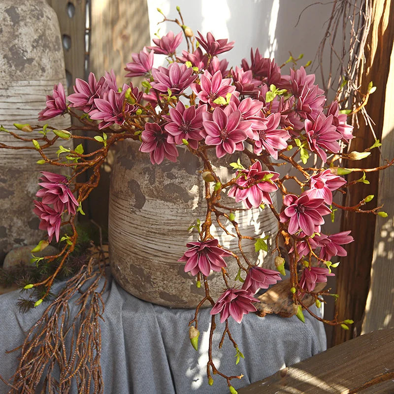 Artificial Magnolia Flowers