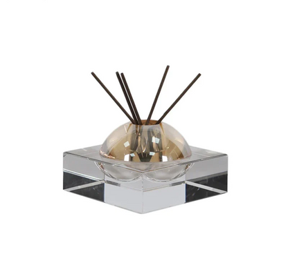 Bocal décoratif en verre et diffuseur d'aromathérapie 