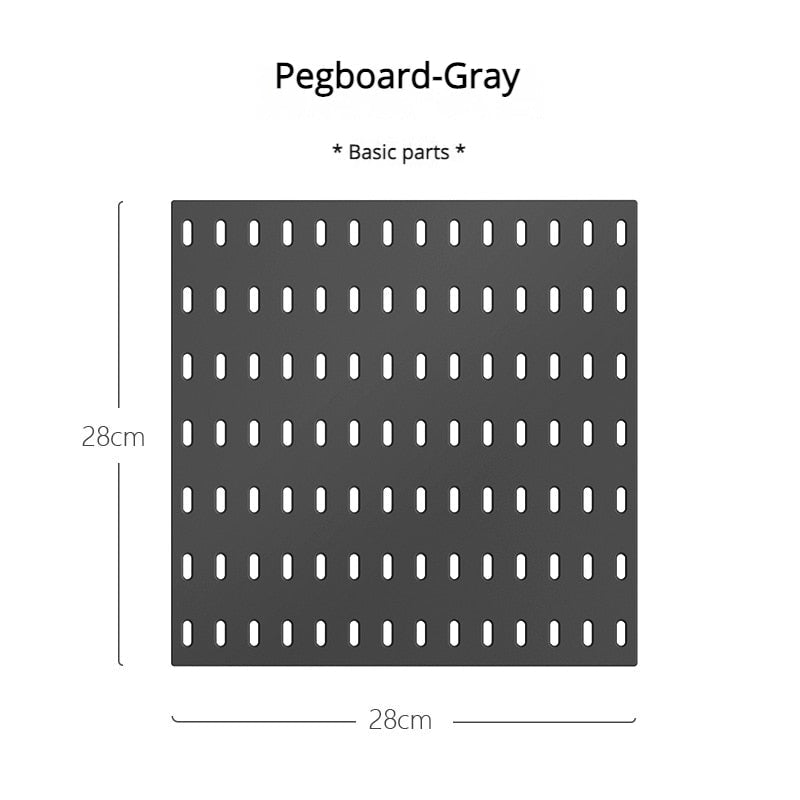 Organizador de parede Pegboard