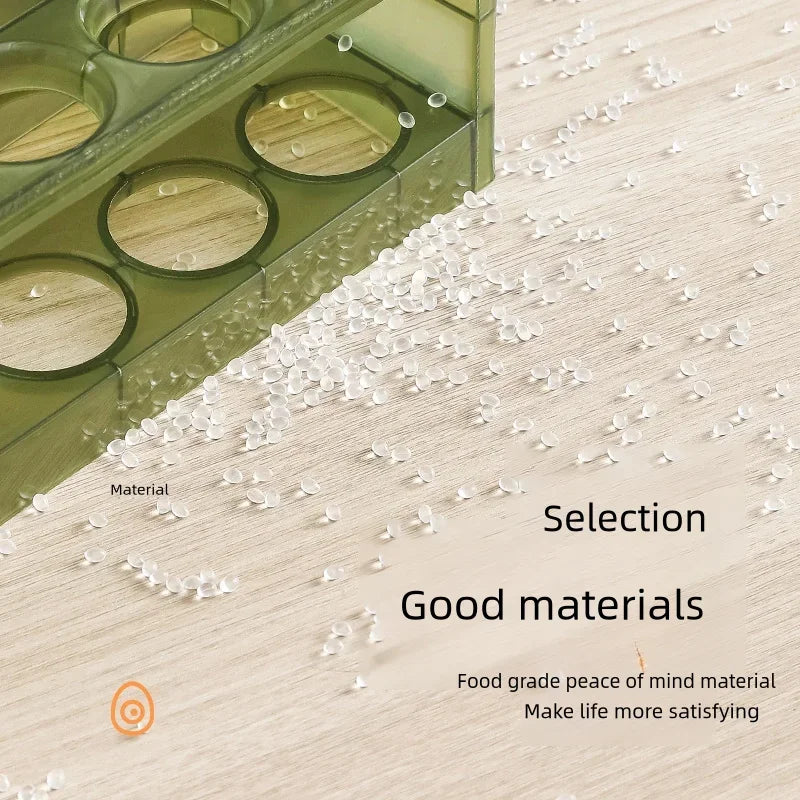 Aufbewahrungsbox für Eier aus Acryl