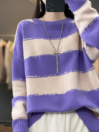 Lana Cashmere Knitted Sweater