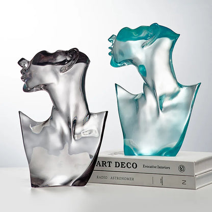 Abstract Lady Expression Sculpture