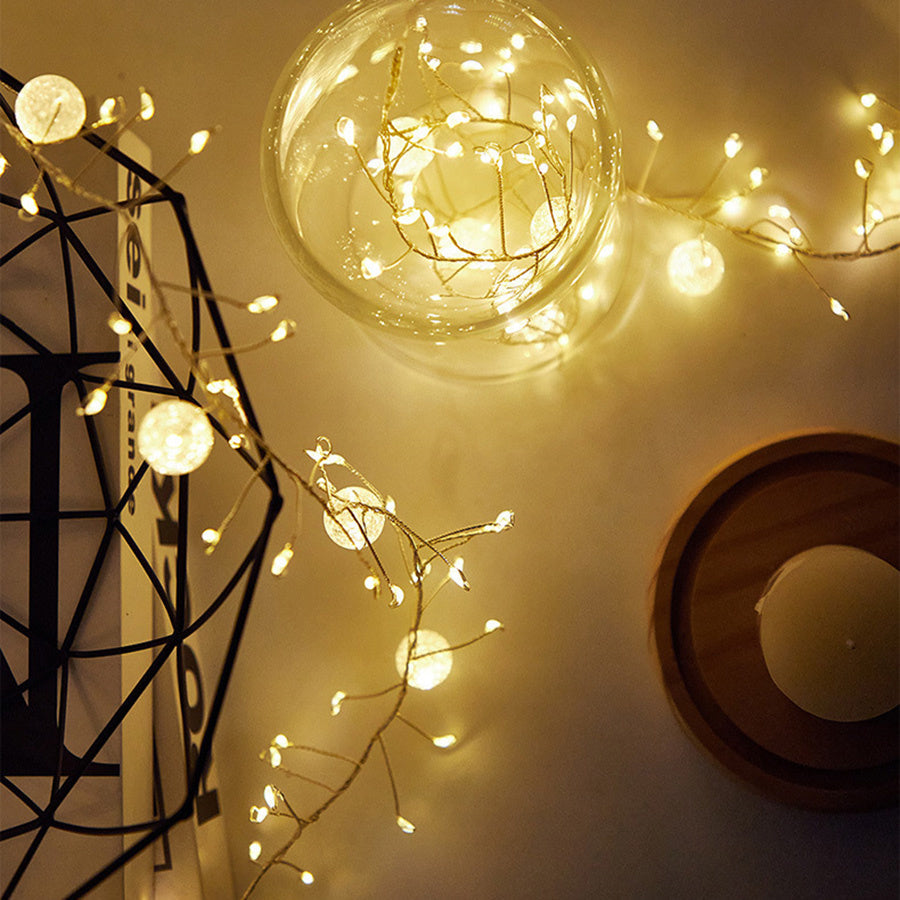 Firecracker Fairy Twinkle Cluster String Light