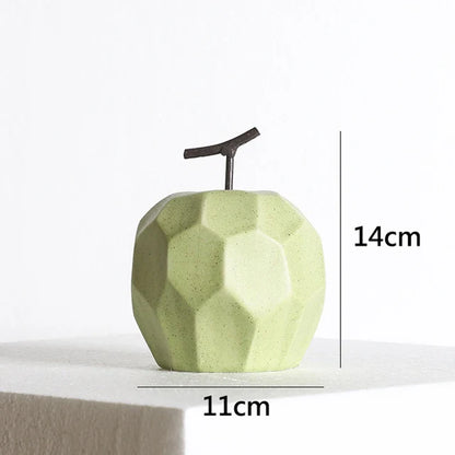 Modern Ceramic Fruit Sculptures