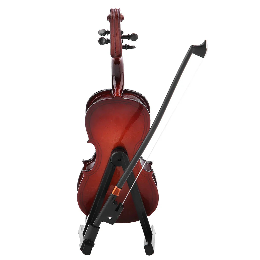 Miniature Wooden Cello Replica