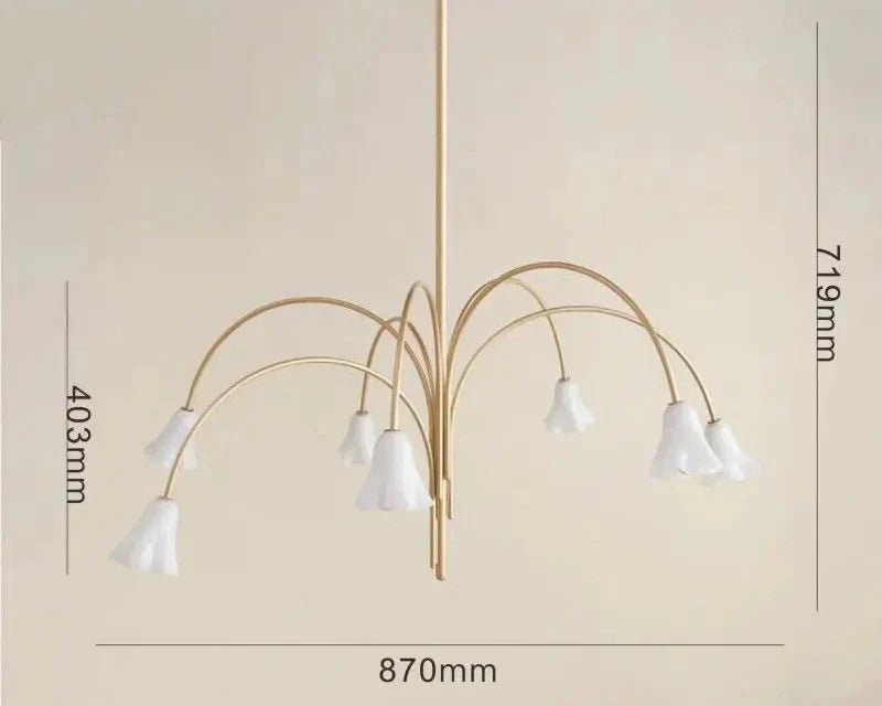 Willow Bloom Chandelier