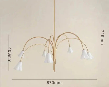 Willow Bloom Chandelier