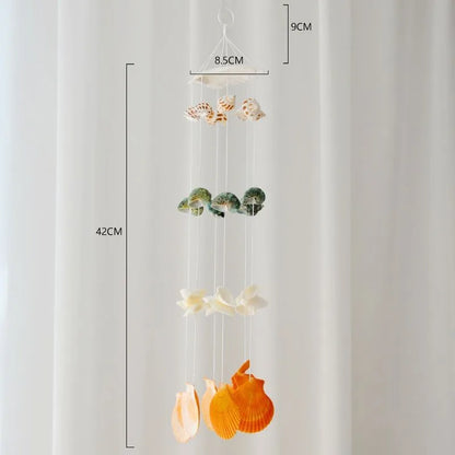 Natural Conch Shell Wind Chime