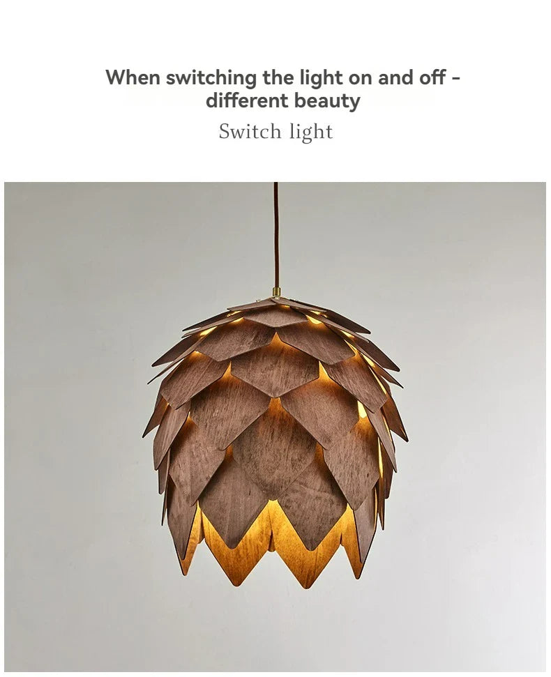 Pine Cone Chandelier