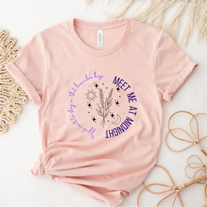 T-shirt graphique Lavender Haze Midnight