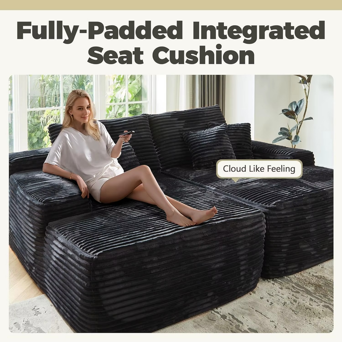 80" CloudNest Luxe Lounger