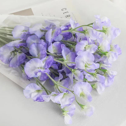 SakuraPea™ Faux Sweet Pea Bouquet