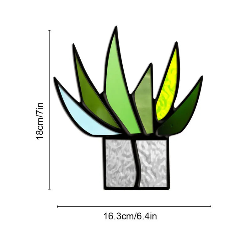 Sonnenfänger mit Agaven-Simulation