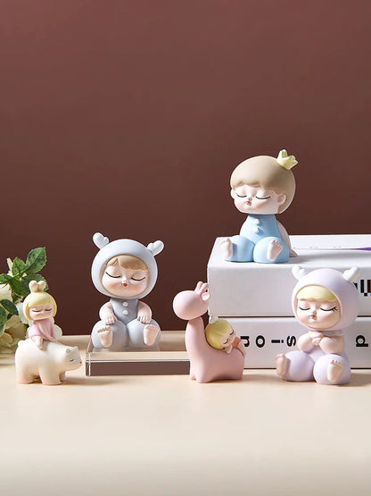 Creative Cartoon Resin Doll Ornaments