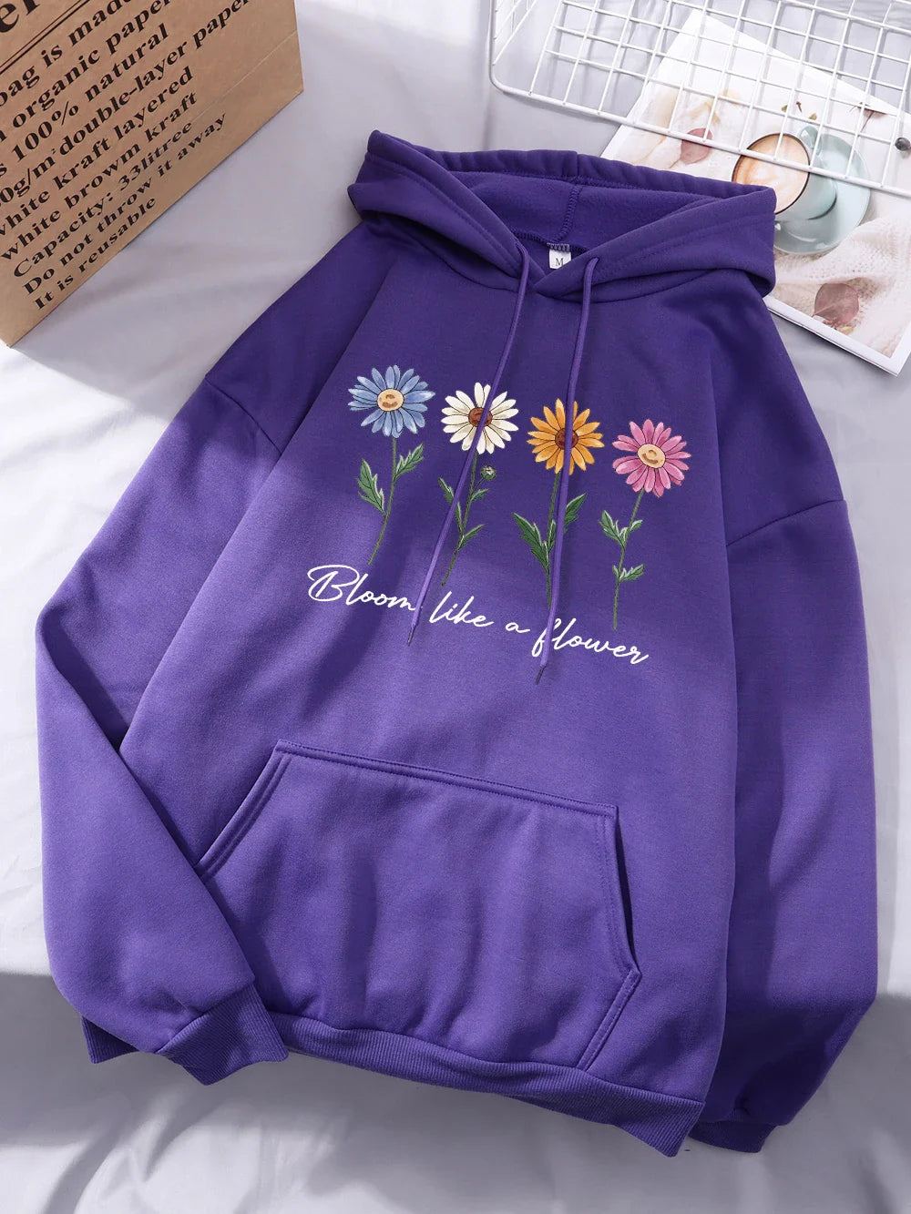 Bloom Like A Flower Hoodie